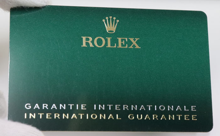 ROLEXの新型ギャランティーカードについて | 質屋ブログ