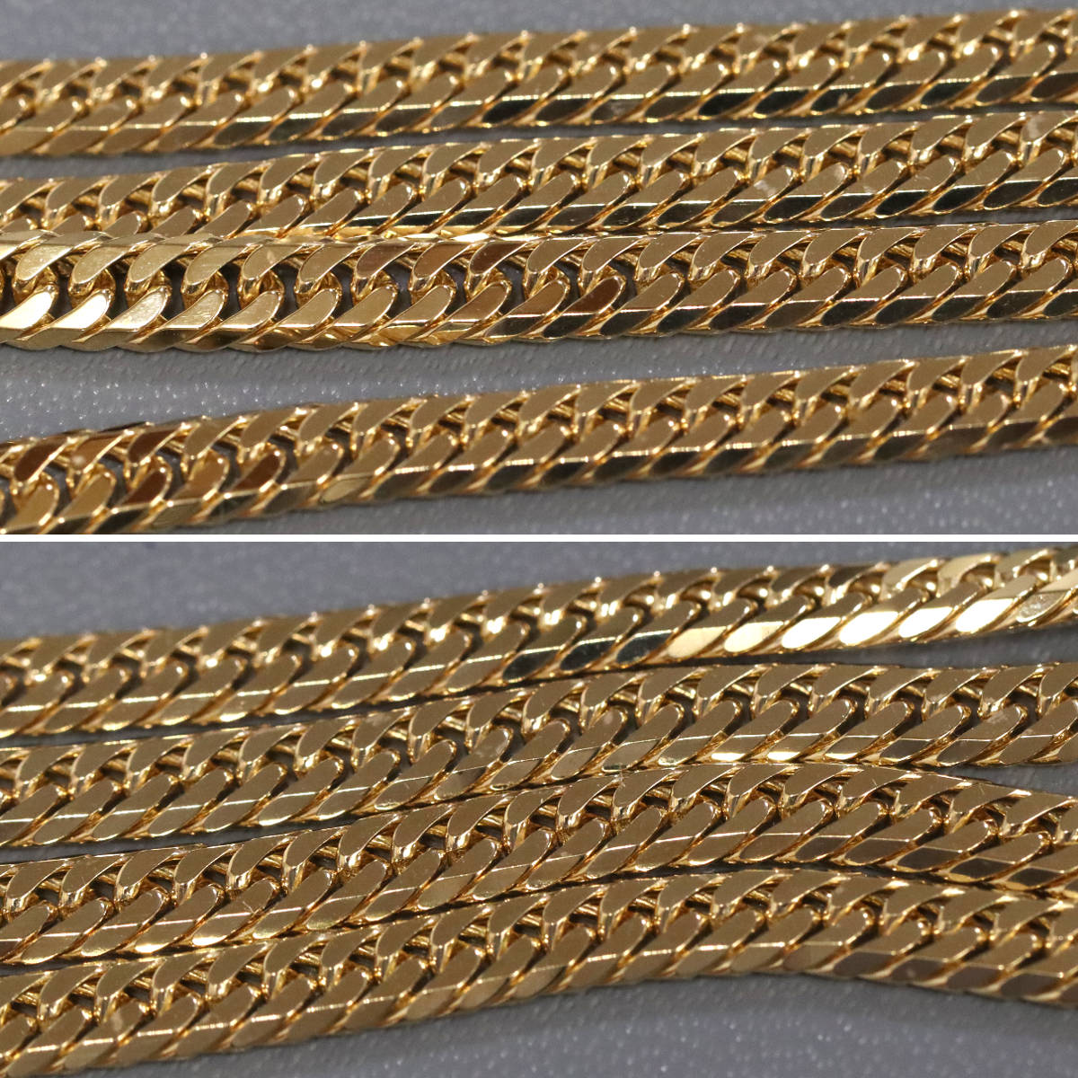 ジュエリー・アクセサリー その他ブランド 田中貴金属 K18喜平