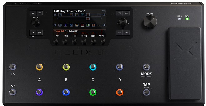 新商品】マルチエフェクターLine 6「Helix LT」4月29日入荷しました