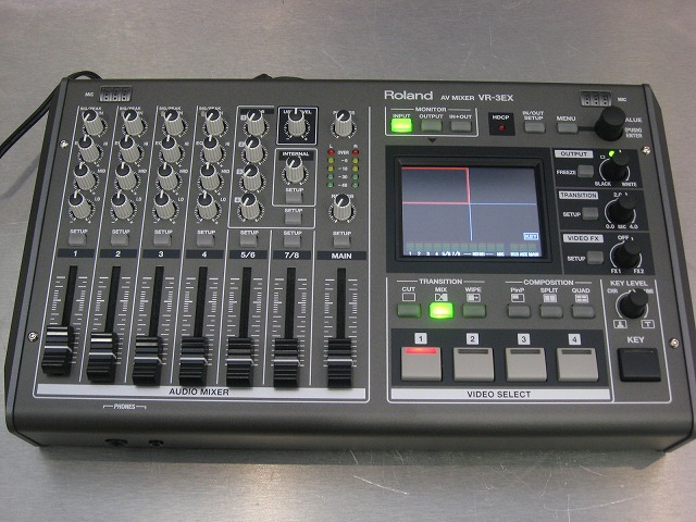 HDMI対応のデジタルAVミキサー、VR-3EXが入荷いたしました！｜島村楽器