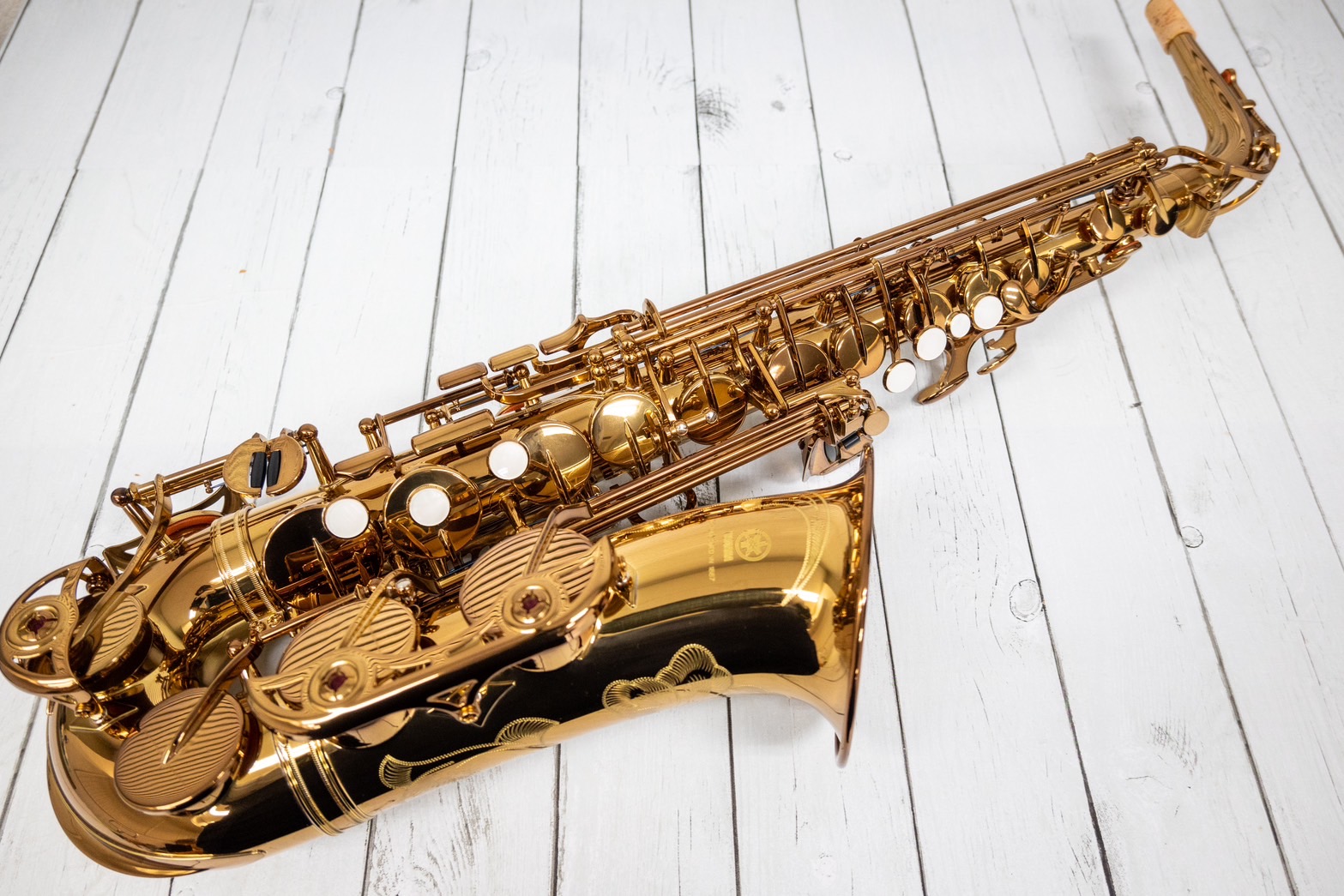 ヤマハ特別生産品】アンバーラッカー仕上げ YAS-62A、YTS-62A展示中