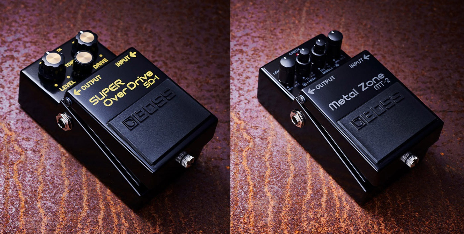 コンパクトエフェクター】BOSSの「SD-1」と「MT-2」のアニバーサリー