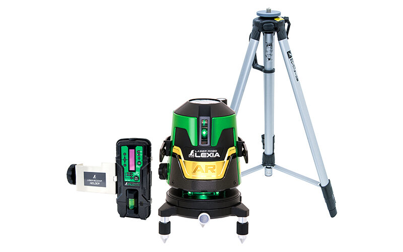 レーザーロボ LEXIA 21ARグリーン 受光器・三脚セット