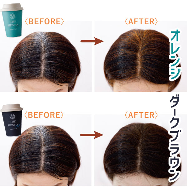 国産ヘナ使用 ヘナカラーセット ダークブラウン