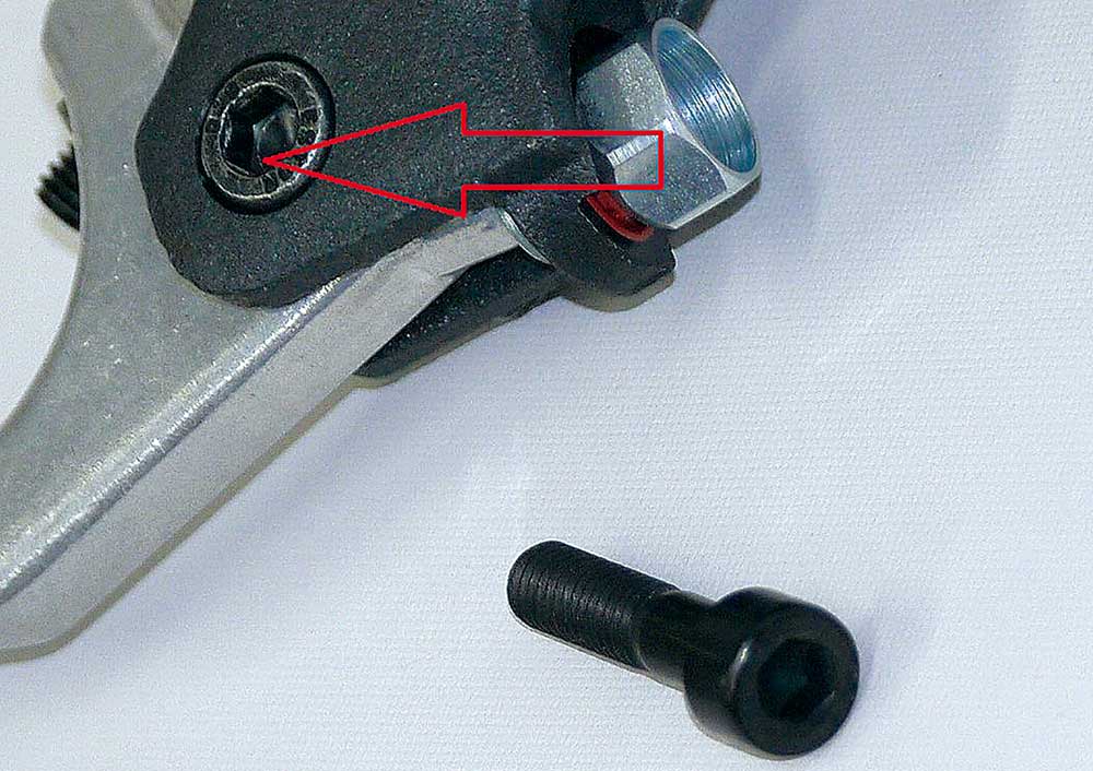 BRAKTECマスターシリンダーインナーKITとレバーボルト | トライアル