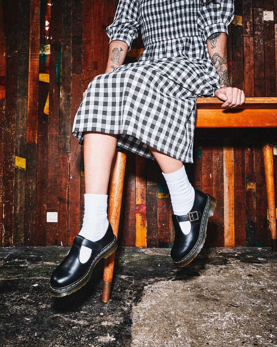 Dr Martens- Polley Black - Shoe Shuffle