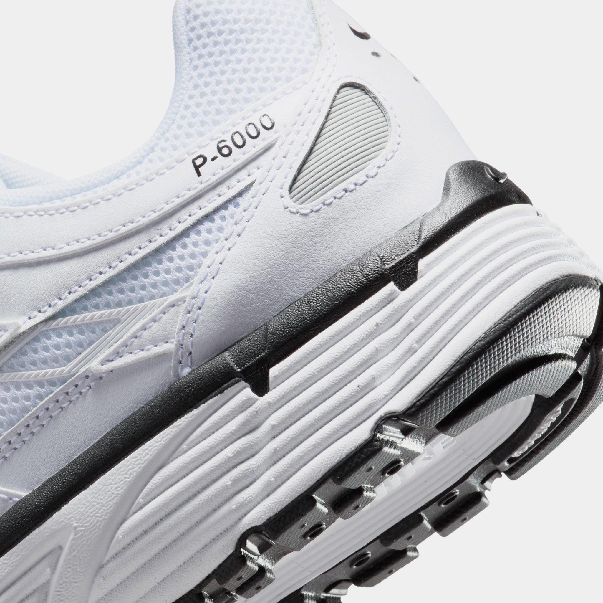 Nike P 6000 Mens Lifestyle Shoes White Silver Black CD6404-107