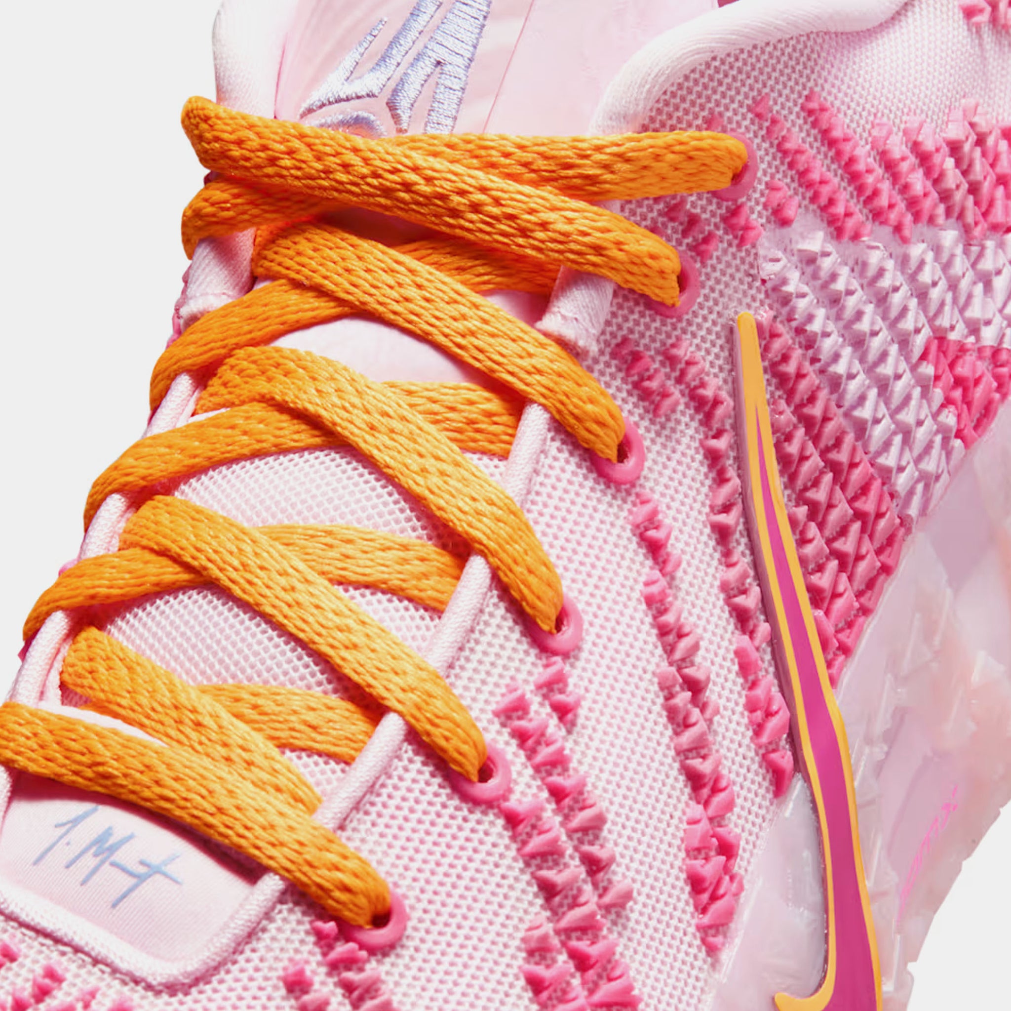 Nike JA 3 Jelly Bean Mens Basketball Shoes Pink Foam Silt Red