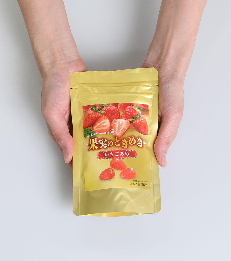 果実のときめき 苺あめ5個｜最安値￥162|ほしい！ノベルティ