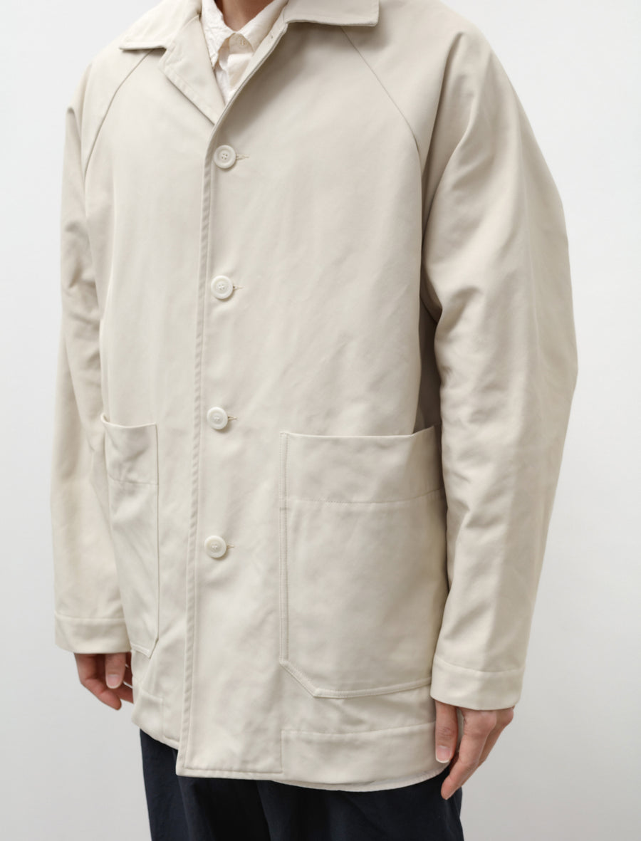 Casey Casey Rotty Jacket Twill Nylon Ivory – Neighbour