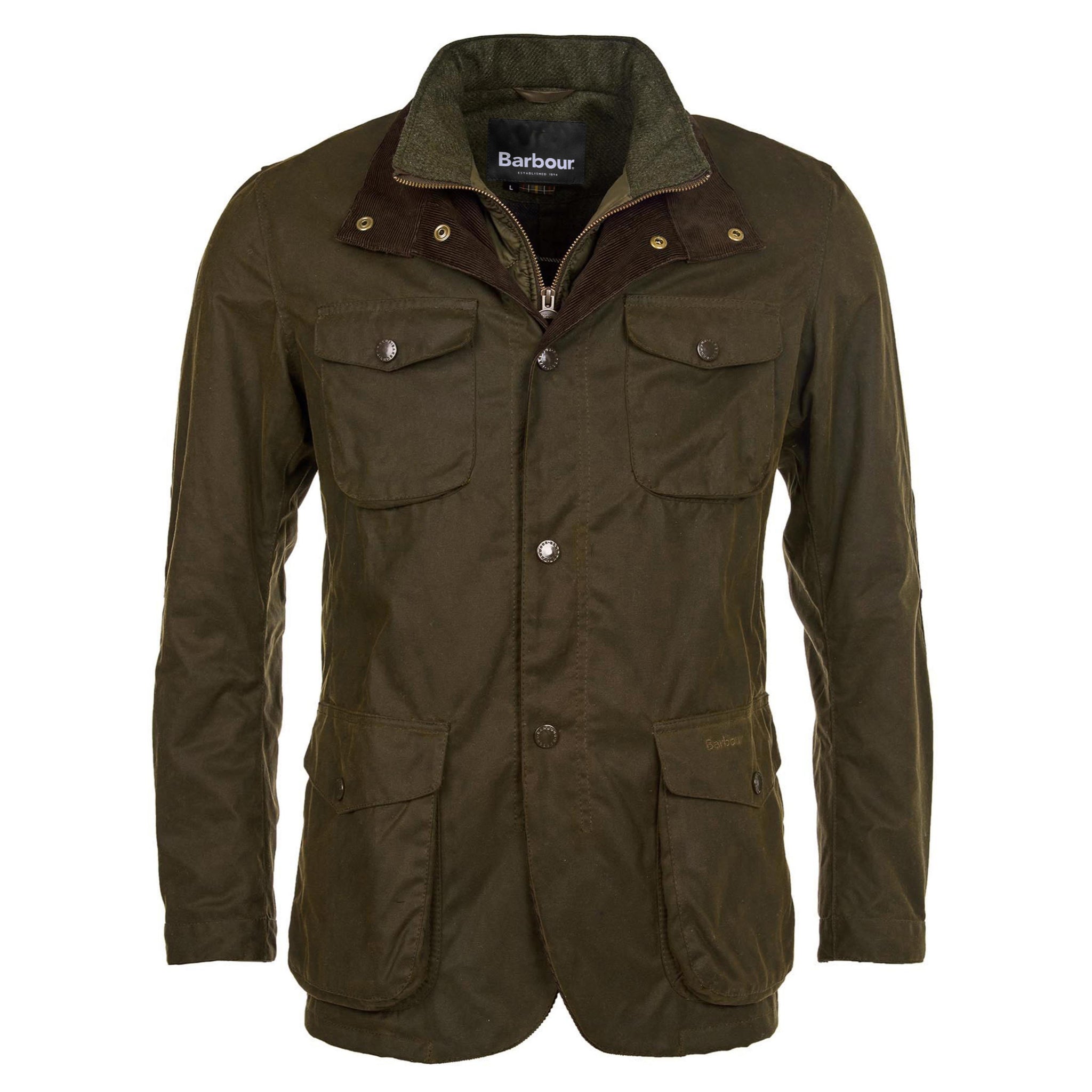 Barbour Men's Ogston Wax Jacket | Olive – Cat & Kate Boutique