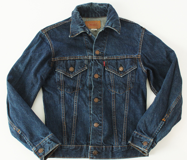 60s USA製 LEVI'Sリーバイス 70505 BIGE デニムジャケット 34