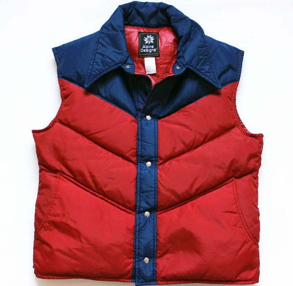 70s Alpine Designsアルパインデザイン ツートン ヨーク切り替え