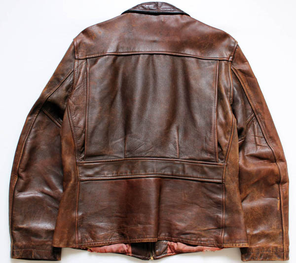 40s McGREGORマクレガー ホースハイド レザー スポーツジャケット