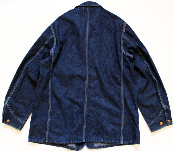 40s HERCULESヘラクレス インディゴ デニム カバーオール - Sixpacjoe