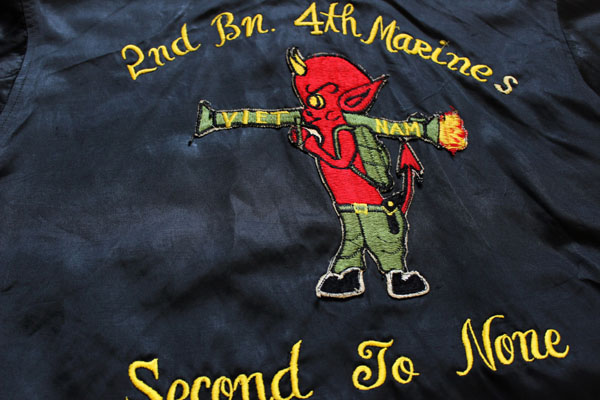 60s デビル サテン スーベニアジャケット☆刺繍 - Sixpacjoe Web Shop