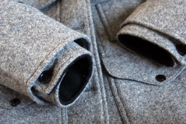 80s USA製 FILSONフィルソン ダブル マッキーノクルーザー グレー