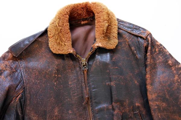 50s 米軍 フライト レザージャケット ボロ☆G-1 - Sixpacjoe Web Shop