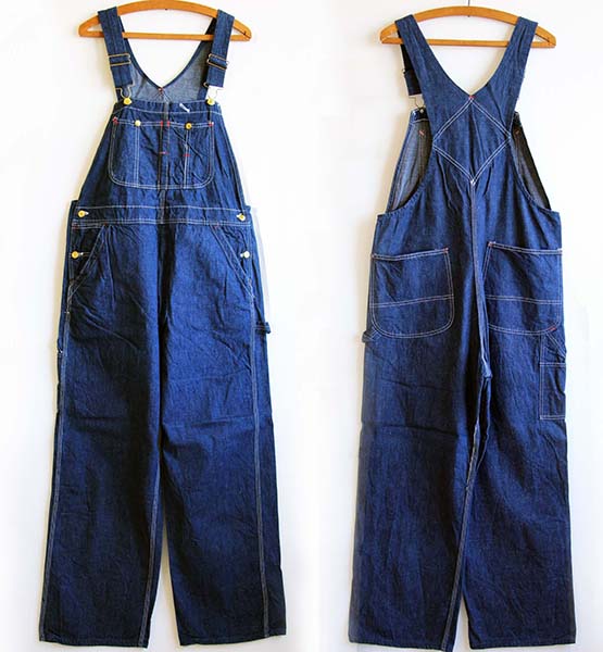 60s UNION MADE インディゴ デニム オーバーオール - Sixpacjoe Web Shop