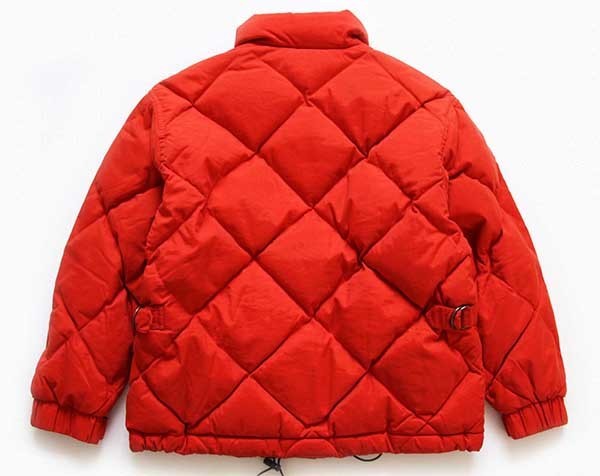 90s EddieBauerエディーバウアー ダウンジャケット オレンジ W-S