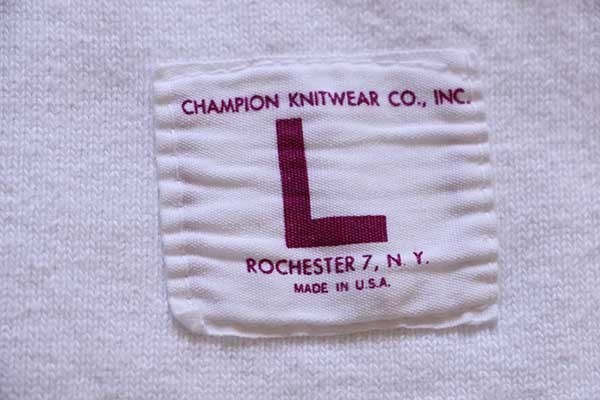 60s USA製 CHAMPIONチャンピオン タタキタグ STATE HIGH COACH