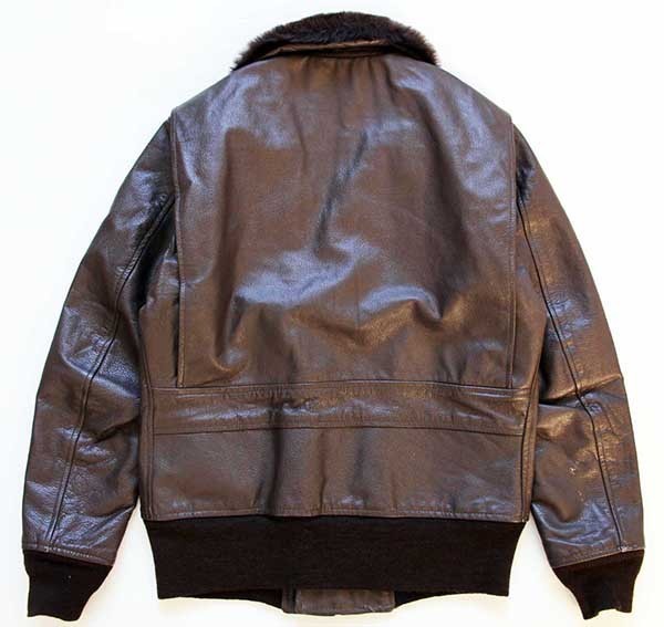 70s 米軍 U.S.NAVY G-1 フライト レザージャケット 36 - Sixpacjoe Web
