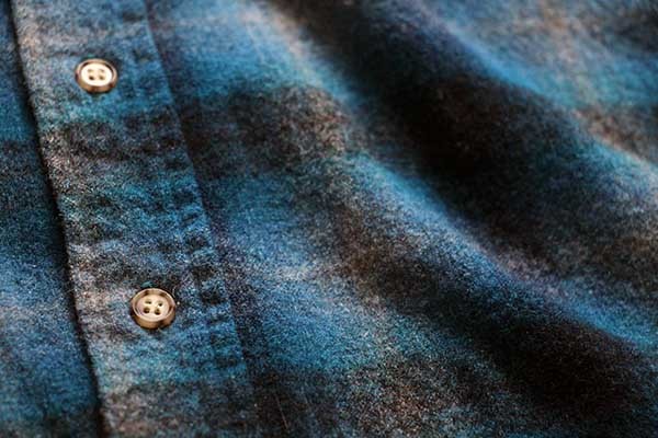 90s USA製 PENDLETONペンドルトン オンブレチェック ウールシャツ