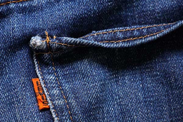 60s USA製 LEVI'Sリーバイス 646 BIGE デニムパンツ カスタム w36