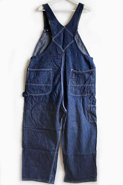 50s UNION MADE インディゴ デニム オーバーオール - Sixpacjoe Web Shop