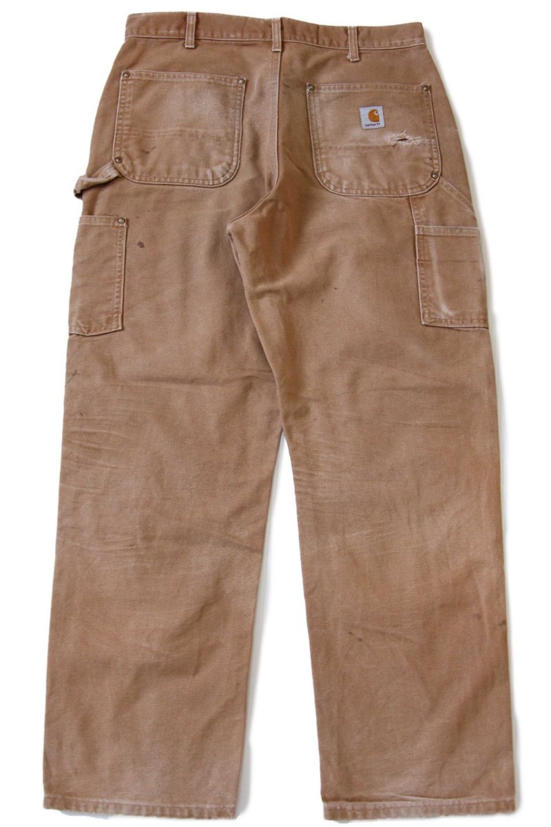 USA製 carharttカーハート ダブルニー ダック地 ペインターパンツ