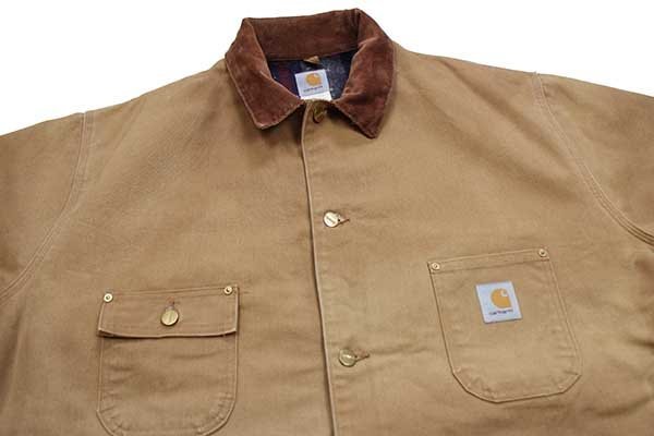 00s USA製 carharttカーハート ブランケットライナー ダック地