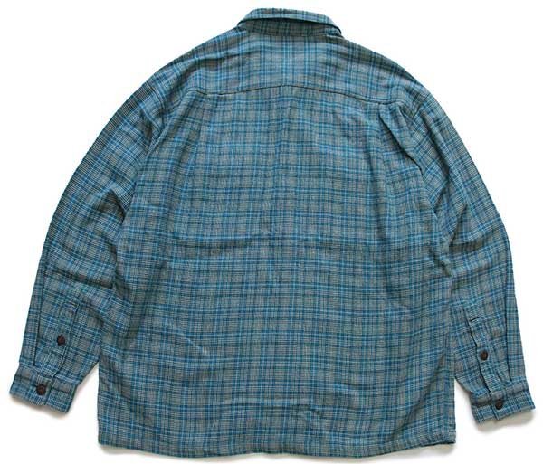 90s ポルトガル製 patagoniaパタゴニア チェック オーガニックコットン