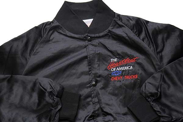 90s WESTARK THE Heartbeat OF AMERICA CHEVY TRUCKS 刺繍 ナイロン