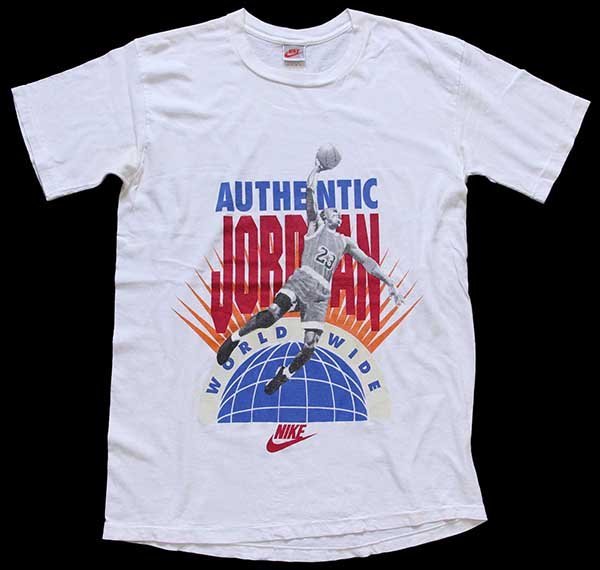 90s USA製 NIKEナイキ JORDAN ジョーダン AUTHENTIC WORLD WIDE