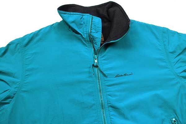 90s メキシコ製 EddieBauerエディーバウアー WINDfoil ロゴ刺繍