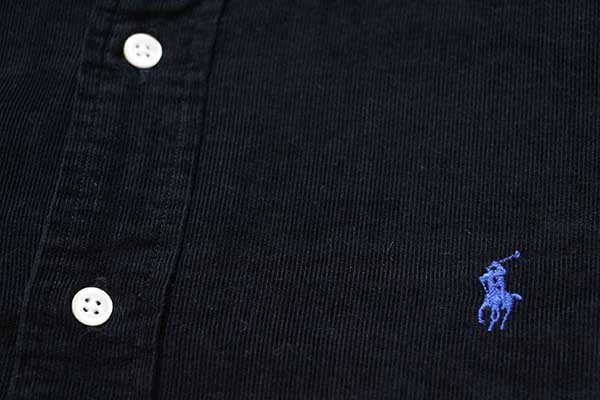 90s ラルフローレン BLAKE ワンポイント ボタンダウン コットン