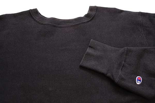 USA製 Championチャンピオン 単色タグ 復刻 無地 目無し リバース