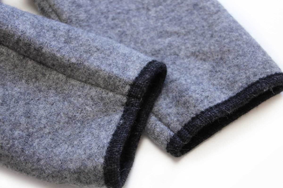 オーストリア製 Kitz-Pichler カモ刺繍入り ノーカラー チロリアン