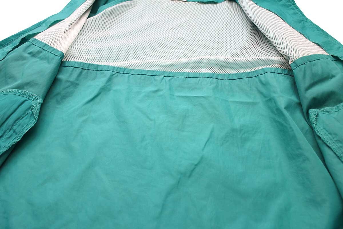 80s EddieBauerエディーバウアー ナイロンジャケット エメラルド