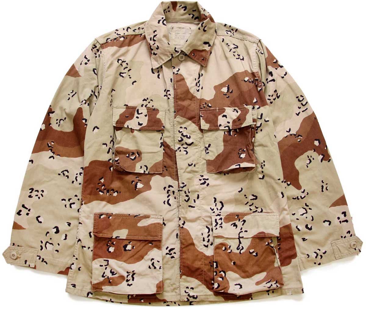 90s 米軍 U.S.ARMY チョコチップ デザートカモ BDU ジャケット M-R