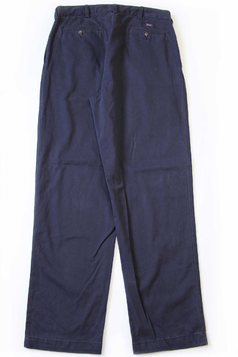 00s ポロ ラルフローレン ANDREW PANT ツータック コットン チノパン