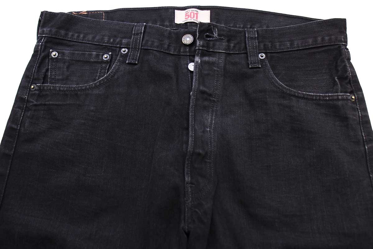 00s メキシコ製 Levi'sリーバイス 501 ブラック デニムパンツ w36 L30