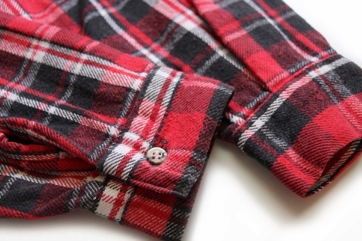 90s FIVE BROTHERファイブブラザー チェック コットン フランネル