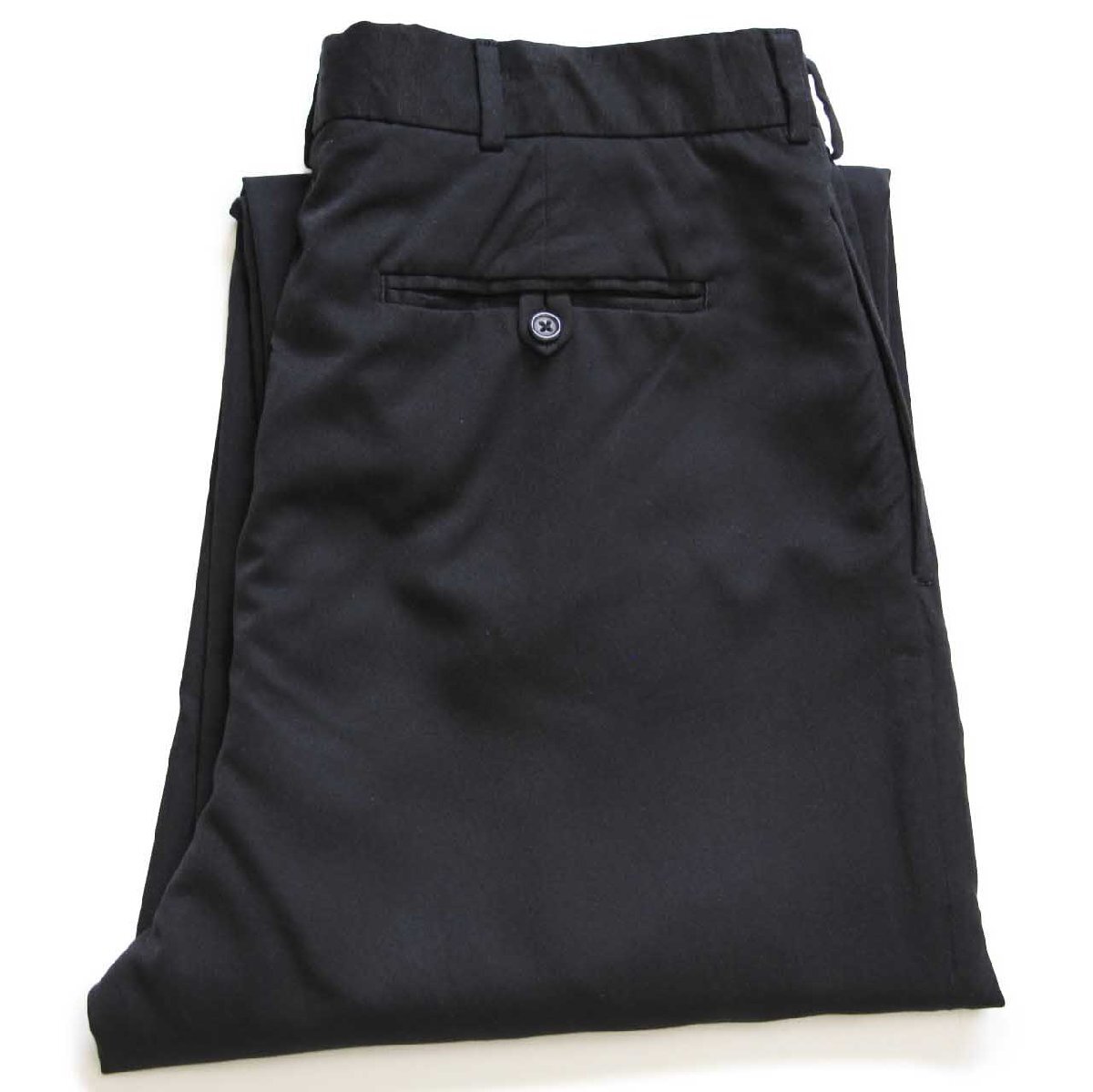 90s ポロ ラルフローレン ツータック スラックス ポリエステルパンツ