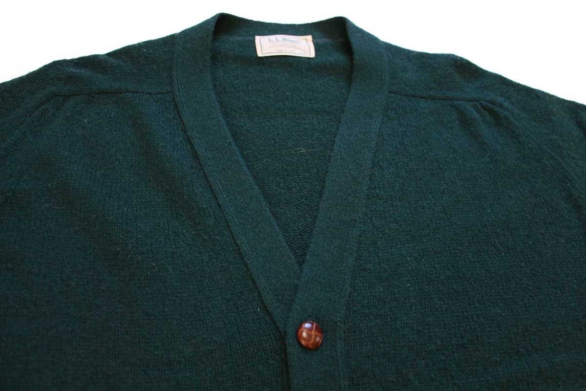 80s USA製 L.L.Bean パチポケ&エルボーパッチ サドルショルダー