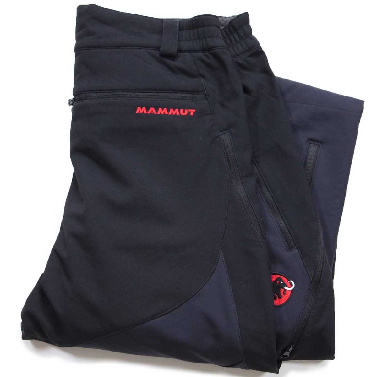 MAMMUTマムート ロゴ刺繍 SOFtech 切り替え ナイロン ソフトシェル