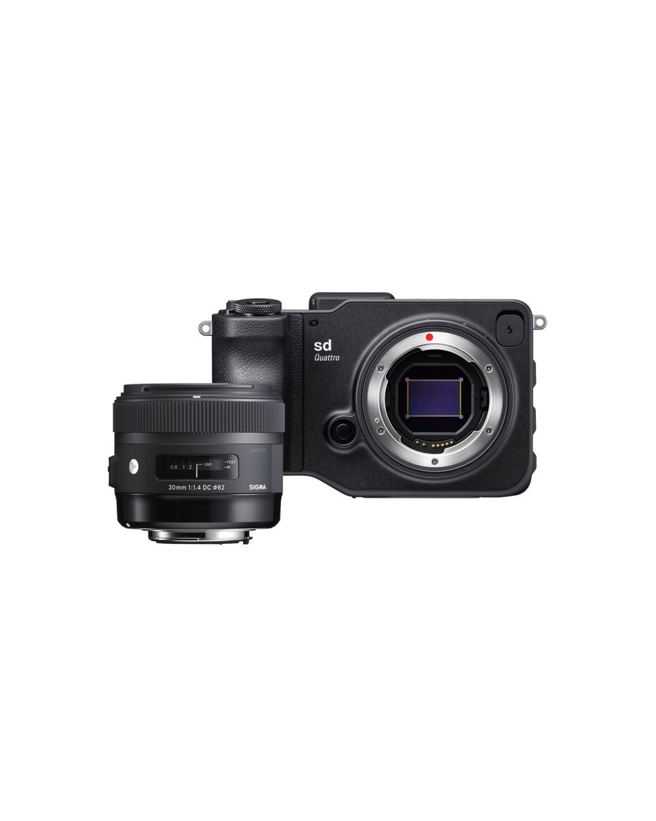 SIGMA sd Quattro Mirrorless Camera + 30mm F1.4 DC HSM | Art Lens