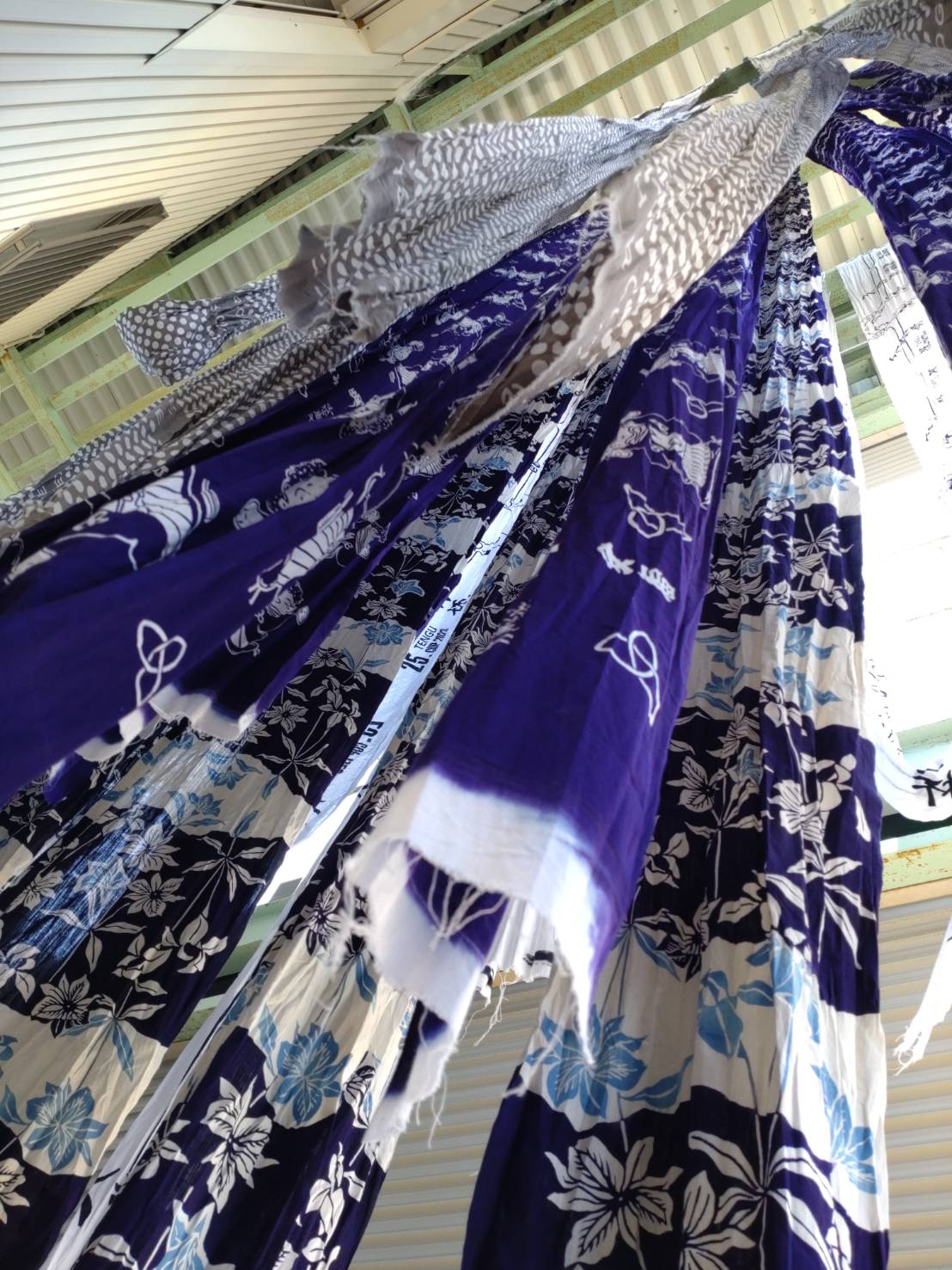 浪花本染め（注染）の現場には創意工夫と技が詰まっていました