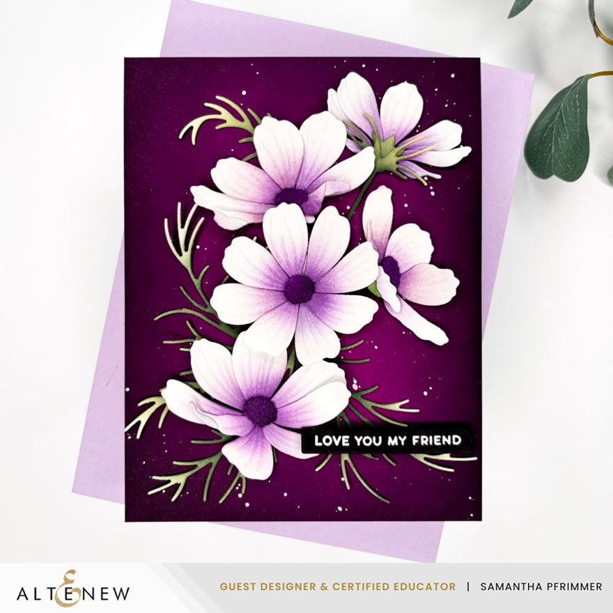 Altenew Craft-A-Flower Garden Cosmos Layering Dies alt11021