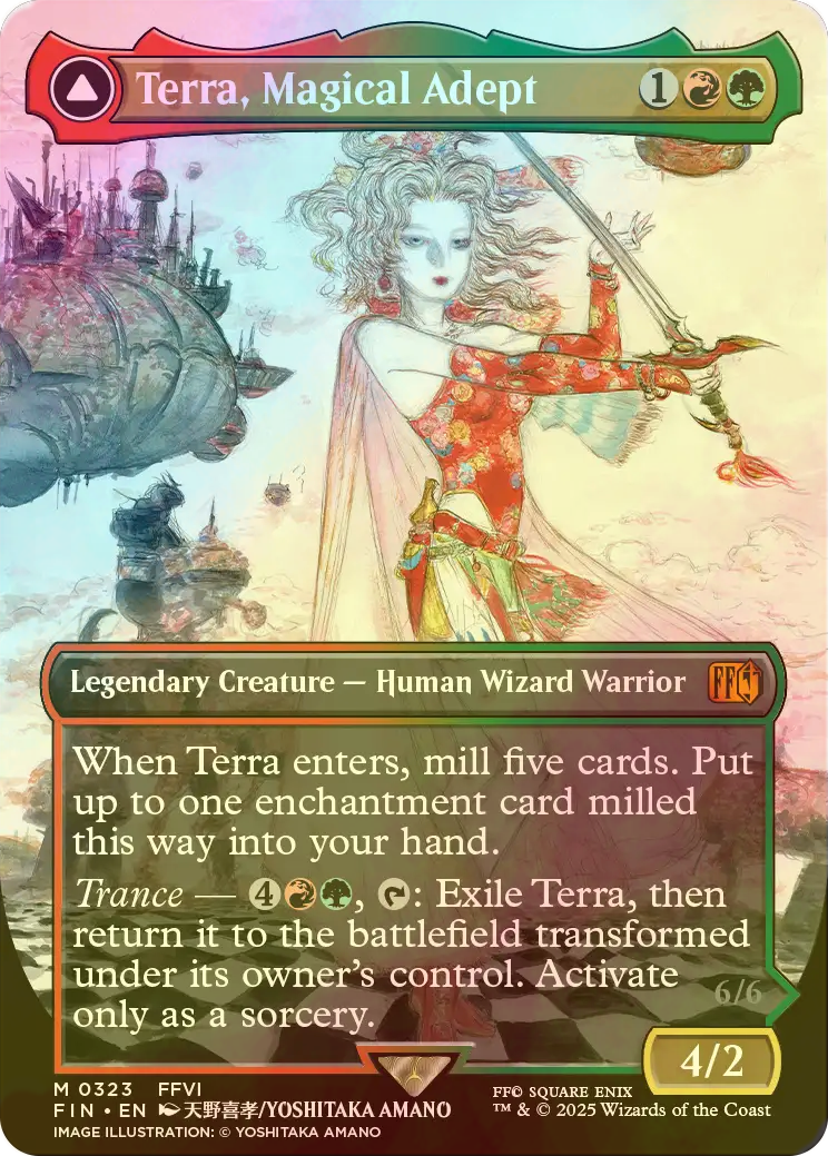 mtg 稀少エラー 反転ホロ 魔導戦士ティナ 金箔 プレリリース プロモ